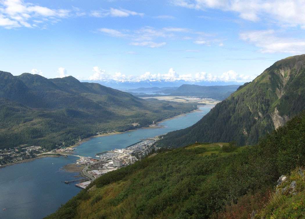 El paisaje de Alaska. rompecabezas en línea