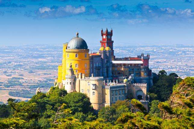 Sintra. Portugal. Puzzlespiel online