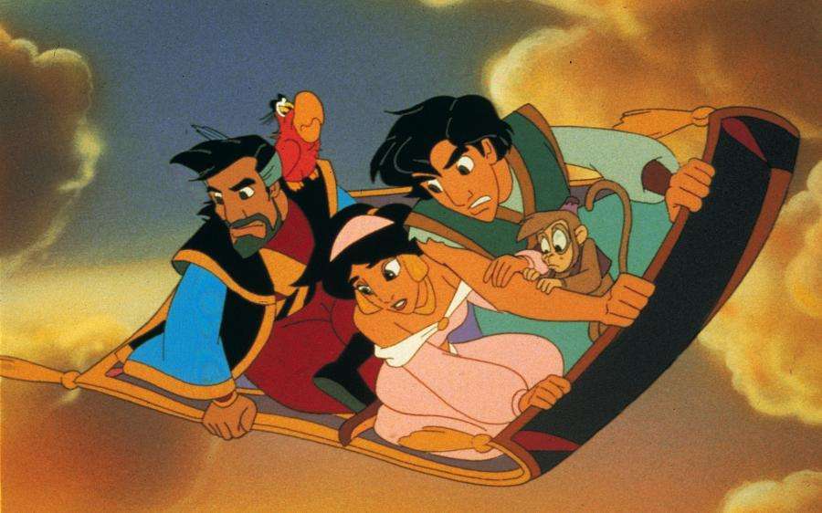 Aladdin és a tolvajok királya kirakós online
