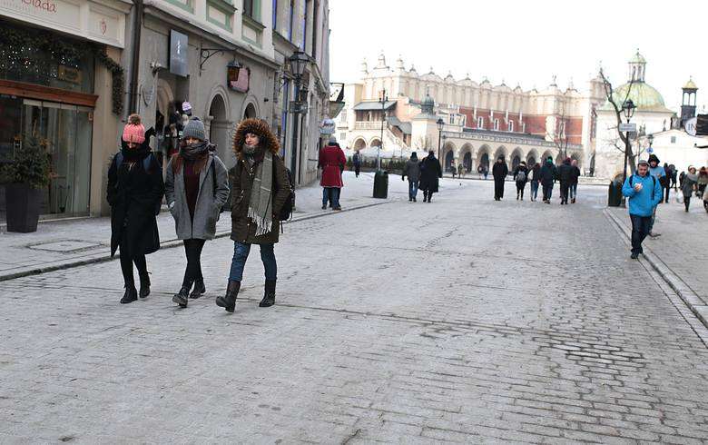 Zware winter in Krakau legpuzzel online