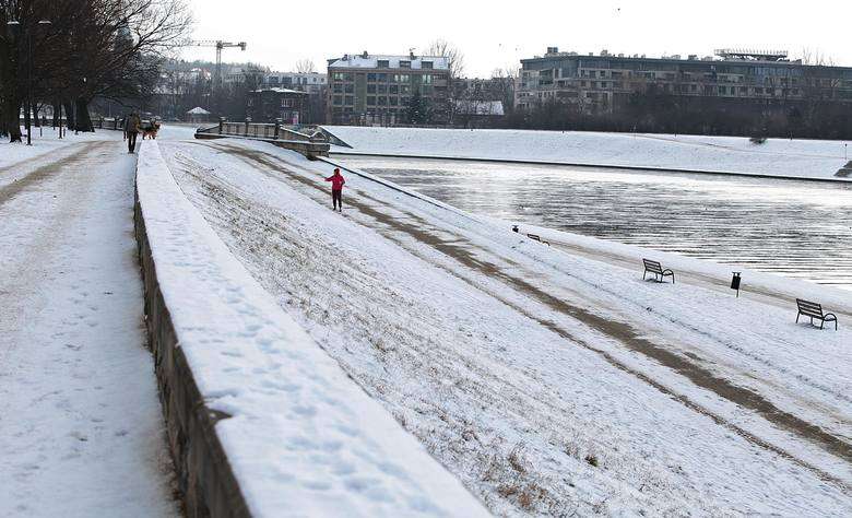 Zware winter in Krakau online puzzel