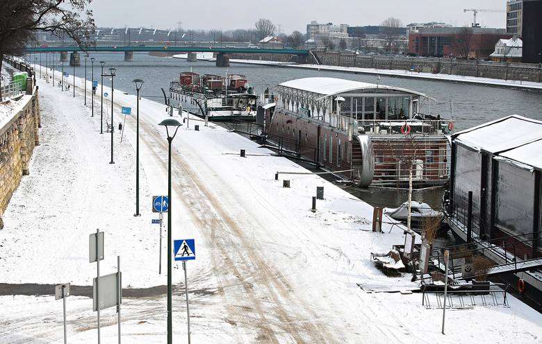 Сувора зима в Кракові онлайн пазл