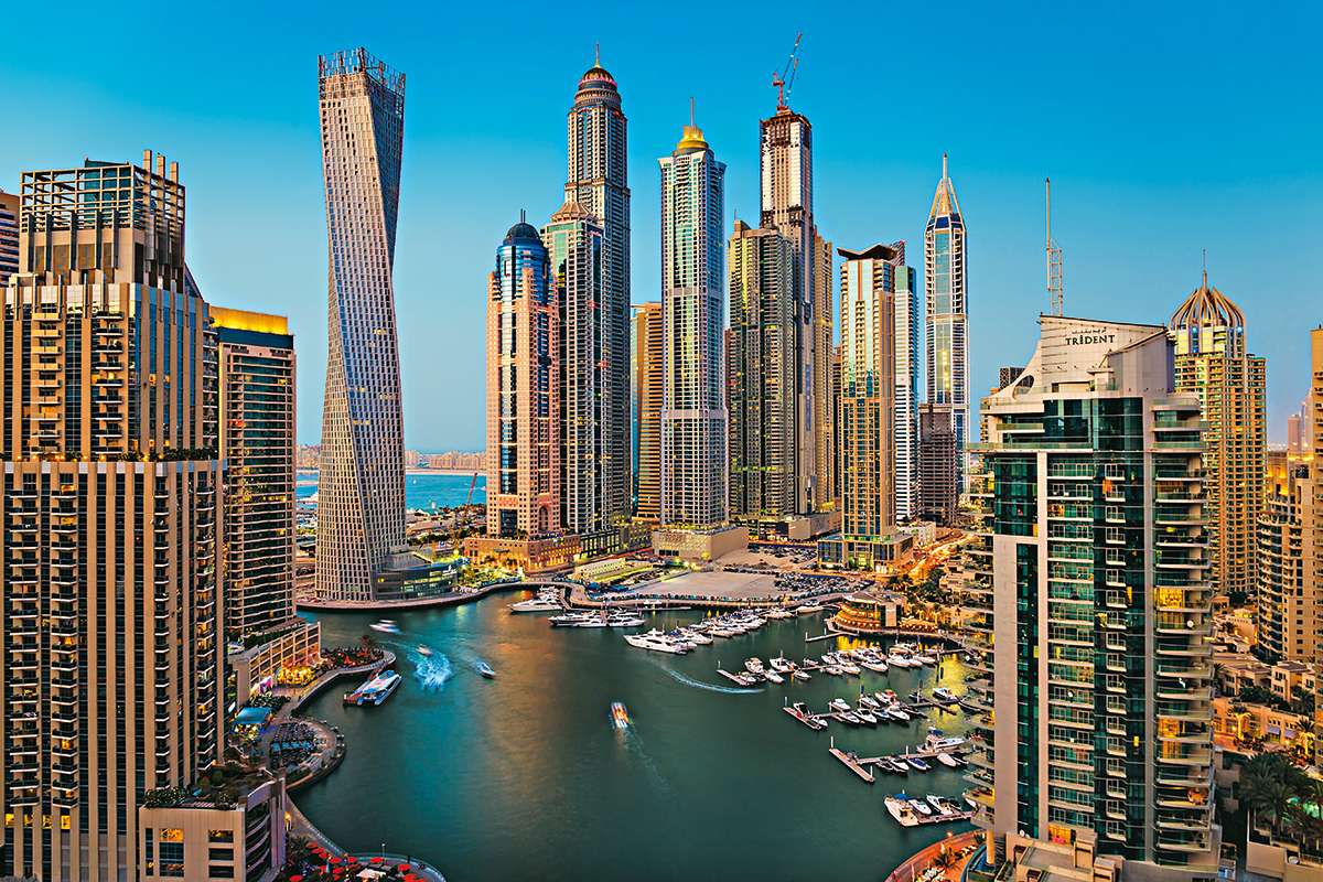 Дубай-Хилтон Отель пазл онлайн