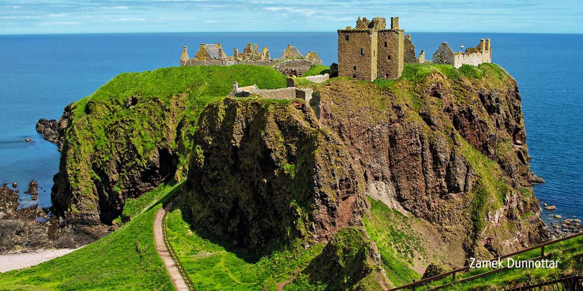 Шотландски замък. онлайн пъзел