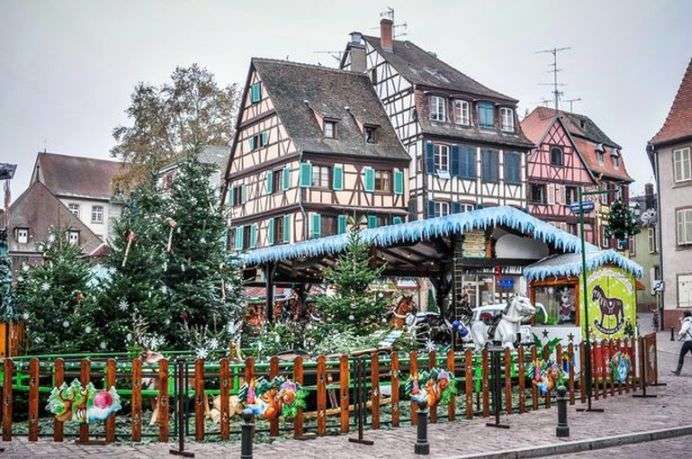 Colmar, Alsace pussel på nätet