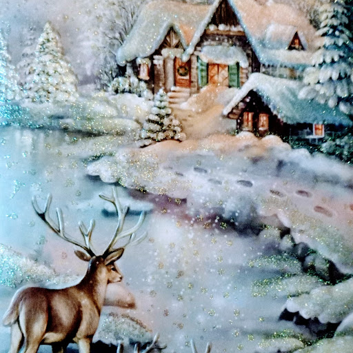 Kerst landschap legpuzzel online