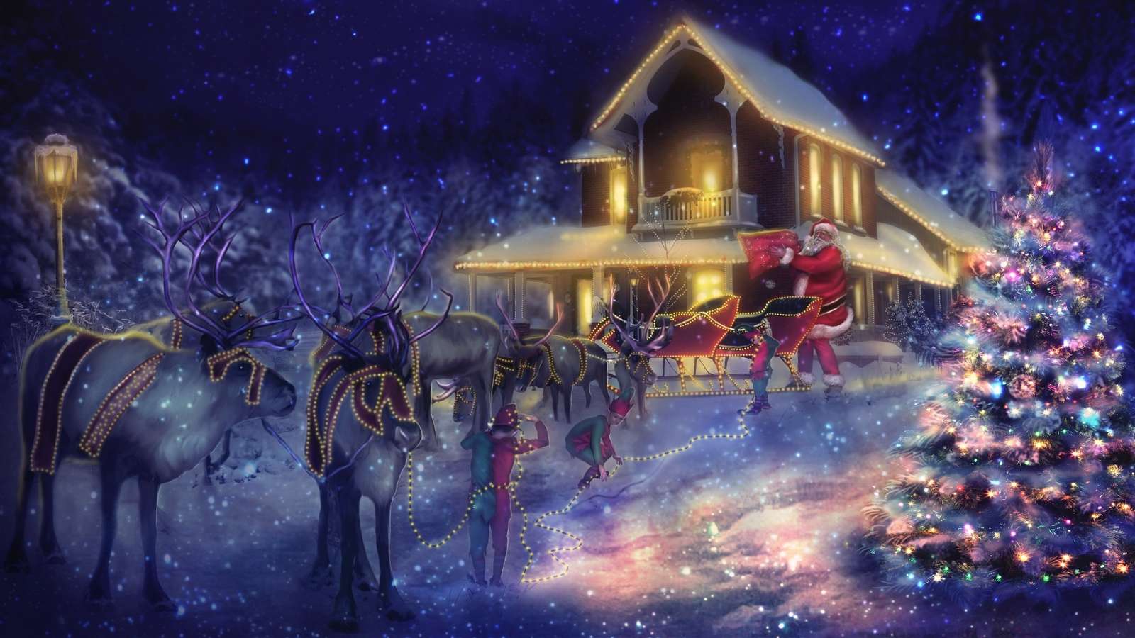 Beautiful Christmas. online puzzle