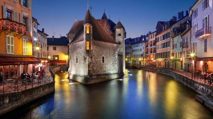 France. Annecy. online puzzel