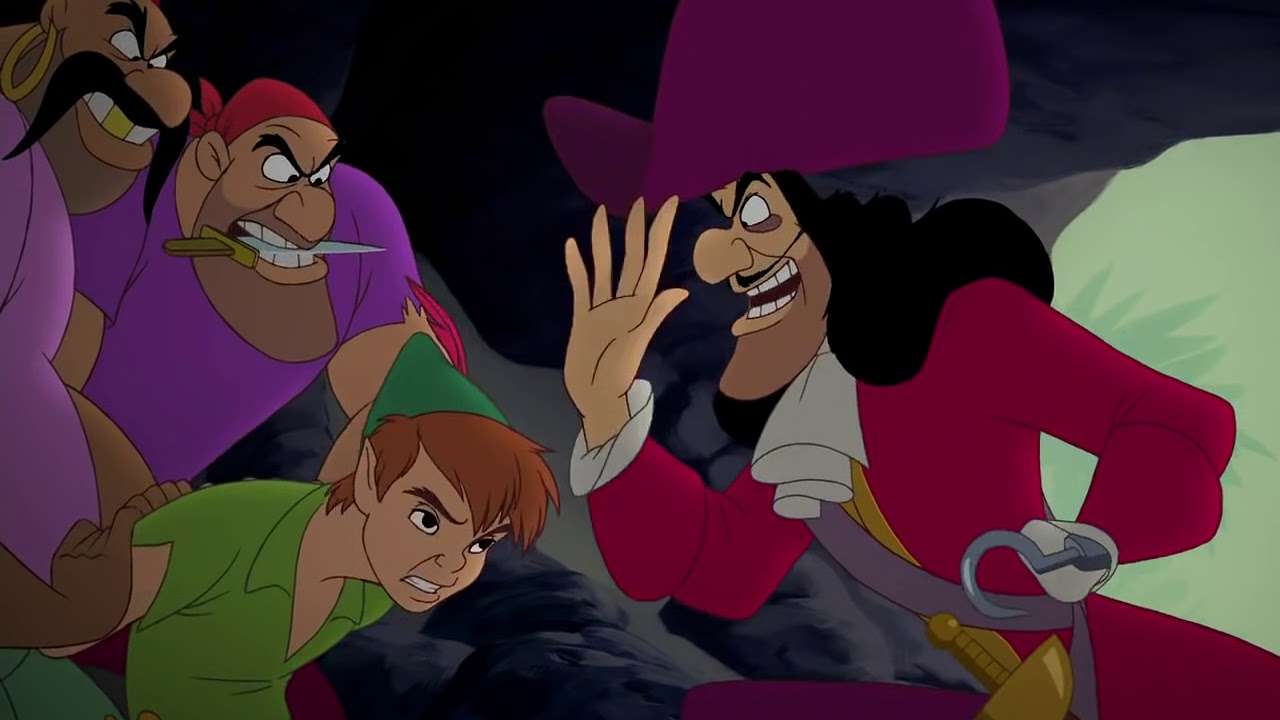 Peter Pan vissza a szigetre online puzzle