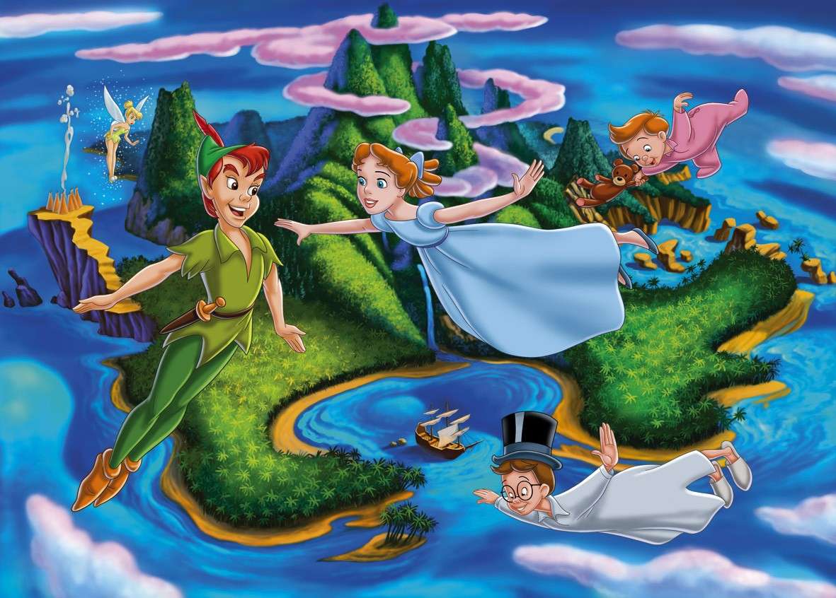 Peter Pan Disney puzzle en ligne