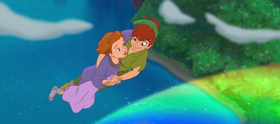 Peter Pan zurück auf die Insel Online-Puzzle