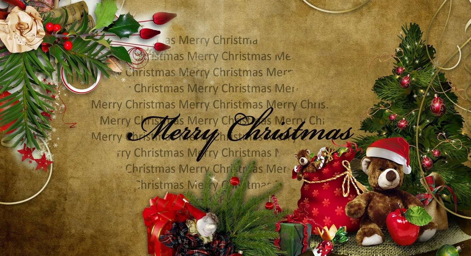Merry Christmas jigsaw puzzle online