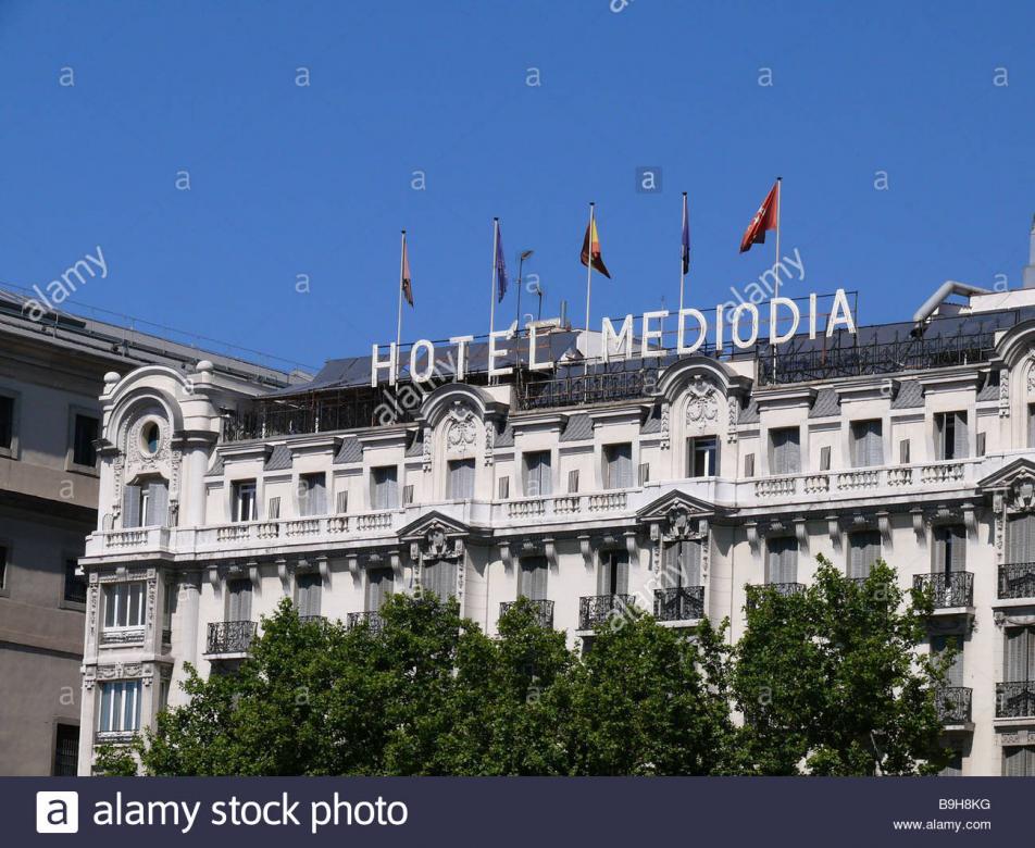 Мадрид-готель Медіодія онлайн пазл