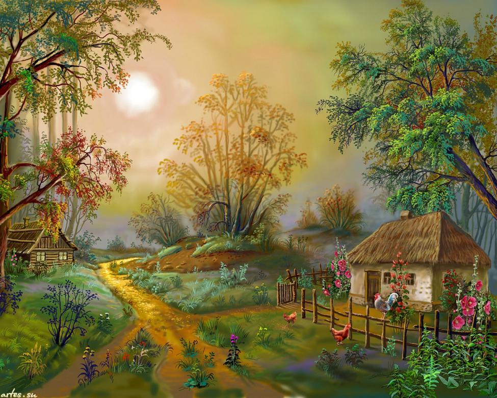Rural picture. jigsaw puzzle online