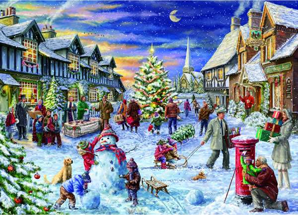 Town. jigsaw puzzle online