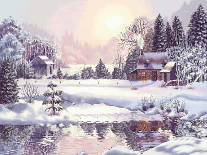 winter day online puzzle