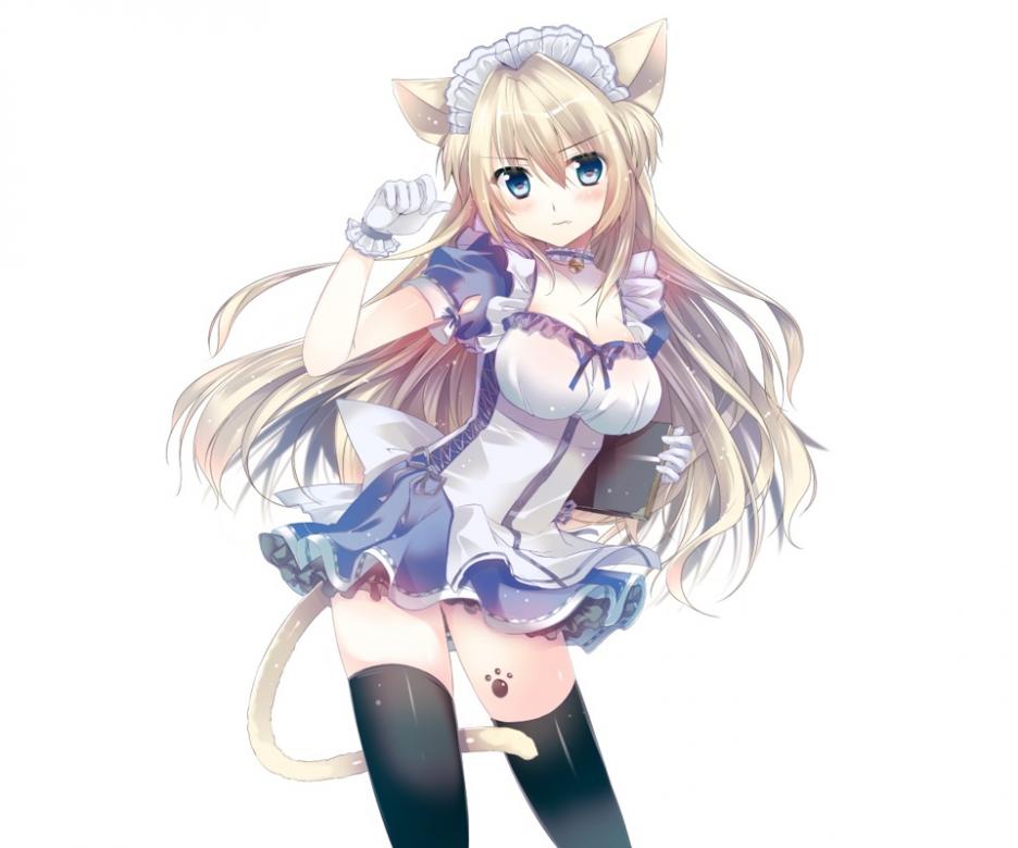 Anime Cat jigsaw puzzle online