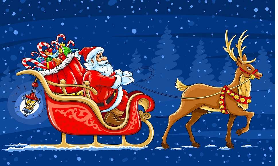 Picture with Santa. jigsaw puzzle online