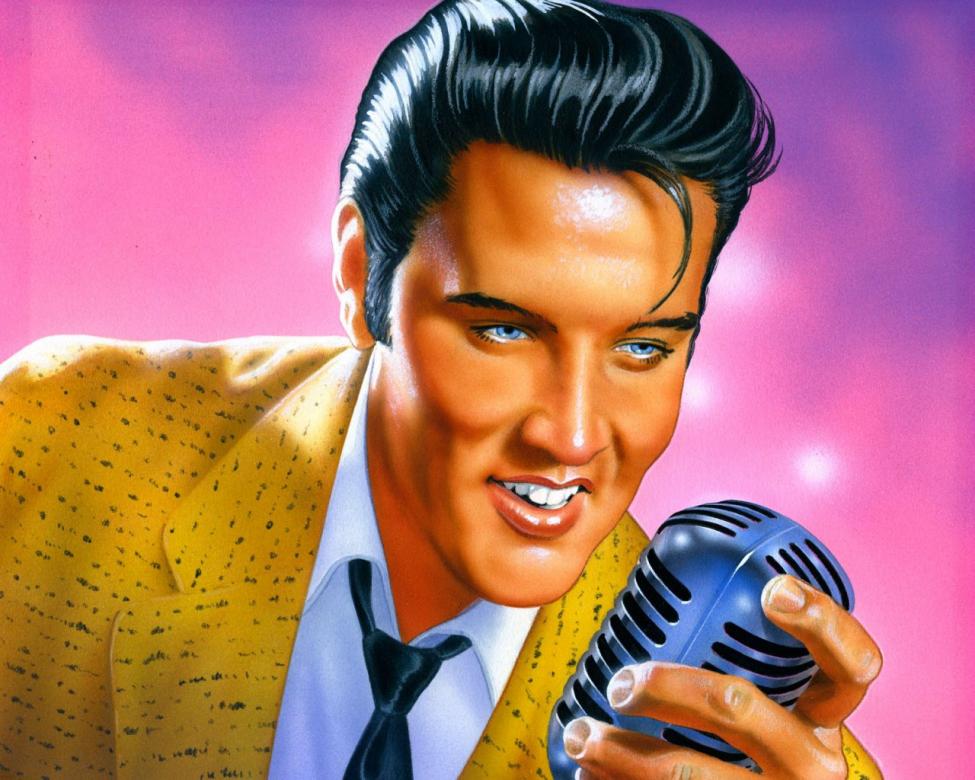 Elvis Presley pussel på nätet