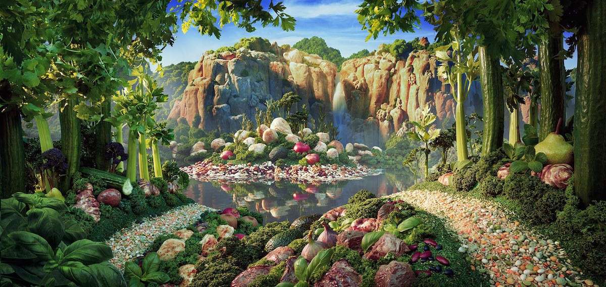 Vegetable landscape jigsaw puzzle online