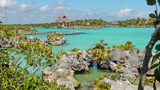 Mexico-Paradise Lagoon pussel på nätet