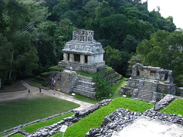 Mexico-templet för solen. Pussel online