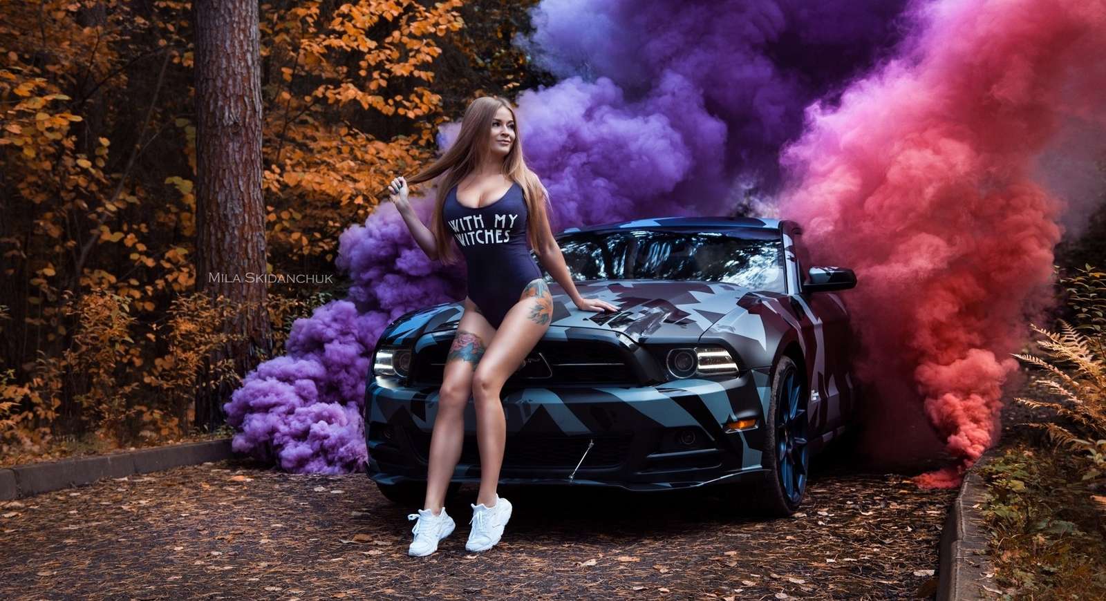 girl and car jigsaw puzzle online