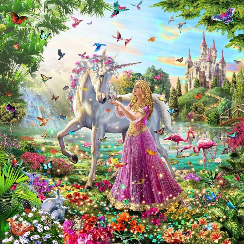 Fairytale landscape. online puzzle