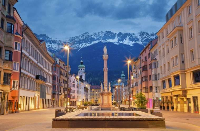 Österrike - Innsbruck. Pussel online