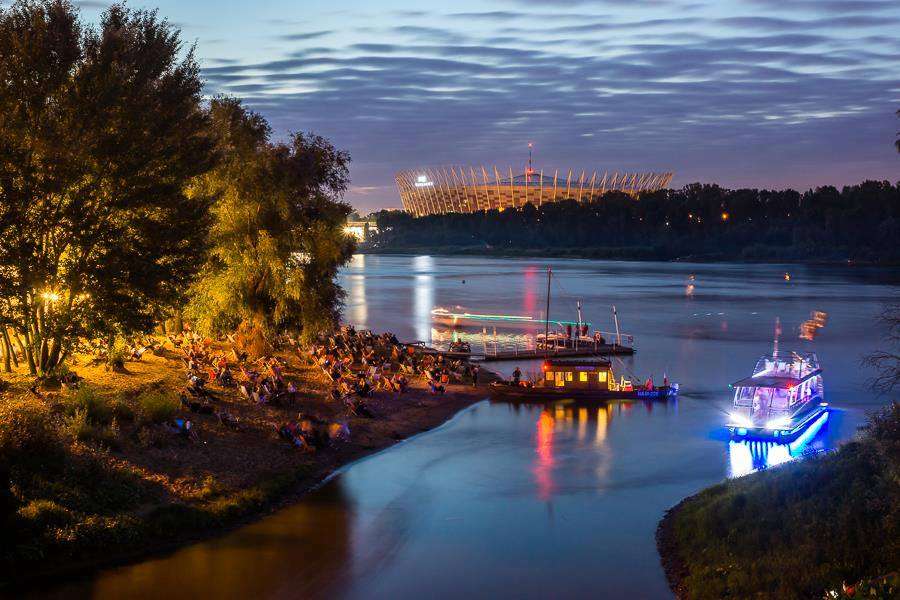 Varsovia Nave en el Vistula. rompecabezas en línea