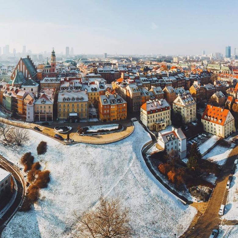 Βαρσοβία. Παλιά πόλη. παζλ online