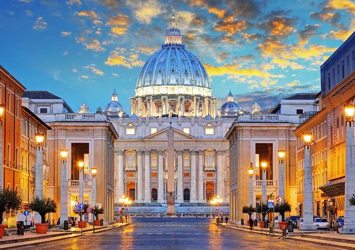 Evening in Rome jigsaw puzzle online