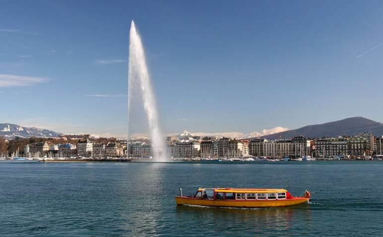 Zwitserland-Genève. legpuzzel online