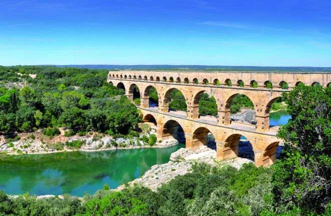 Римски акведукт онлайн пъзел