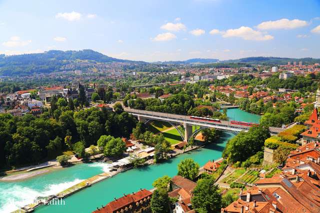 Panorama of Bern jigsaw puzzle online