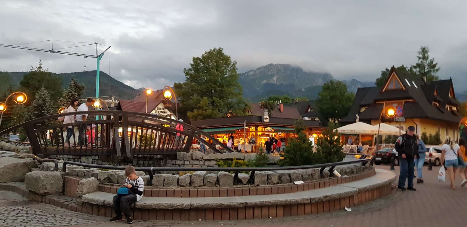 Une soirée d'été à Zakopane puzzle en ligne