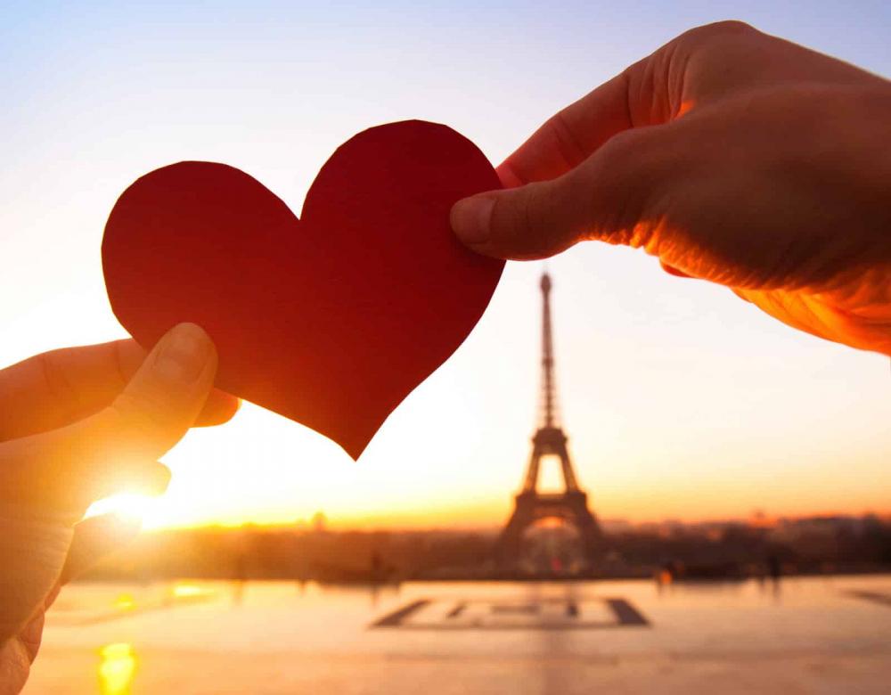 Inima și Parisul puzzle online
