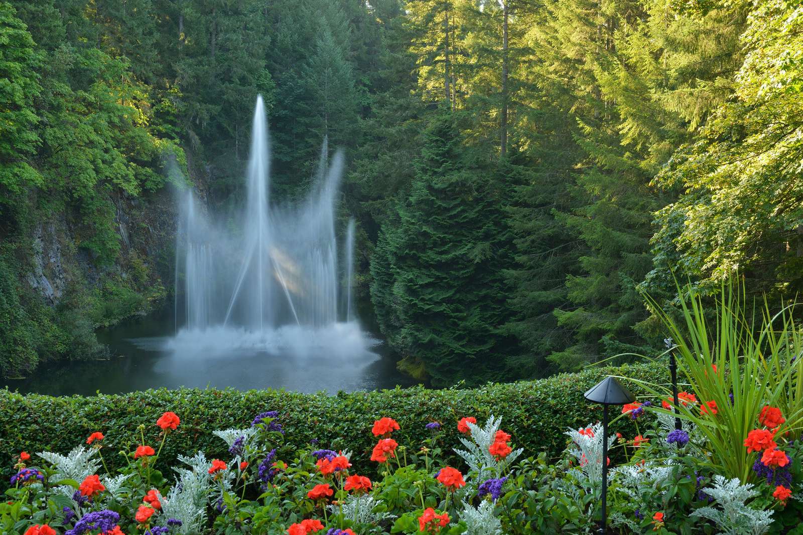Бътчарт градини, остров Ванкув онлайн пъзел