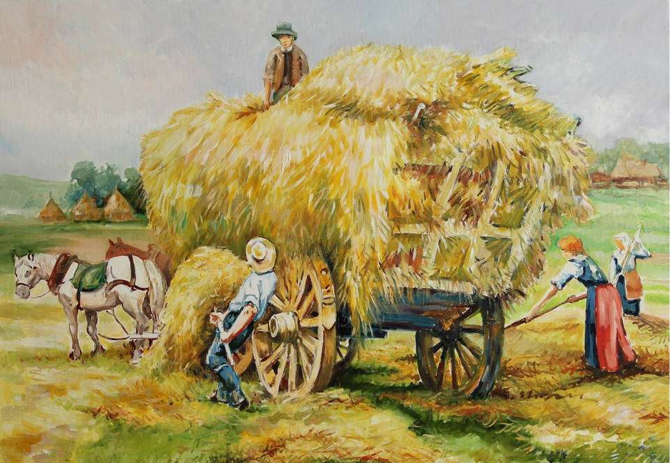 Haymaking. jigsaw puzzle online