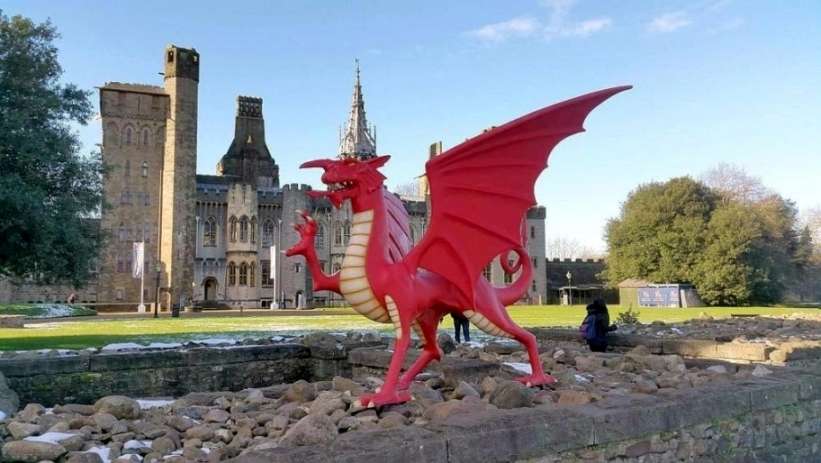 Castelul Cardiff jigsaw puzzle online