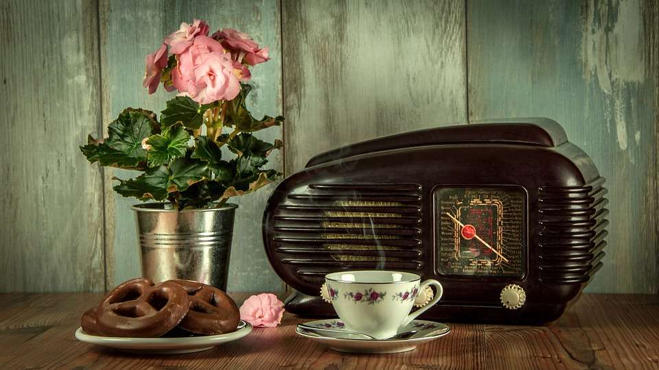 Still life with the radio. online puzzle