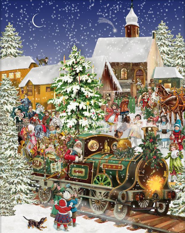 Winter picture. jigsaw puzzle online