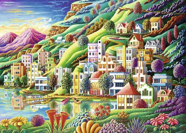 A colorful picture. online puzzle