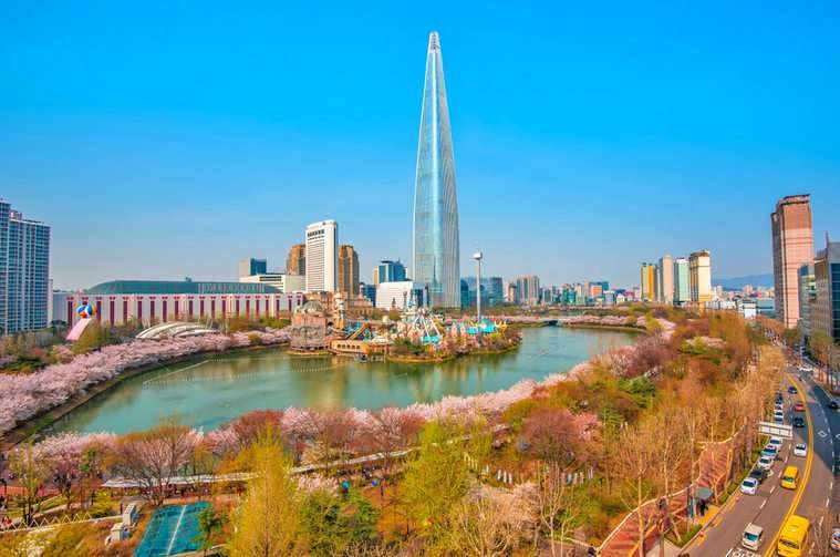 Seoul, de hoofdstad van Korea legpuzzel online