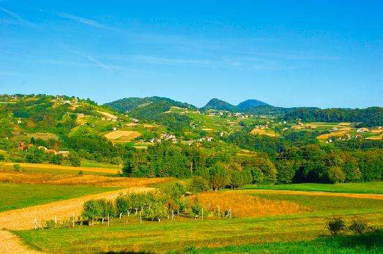 Piemontská krajina. online puzzle