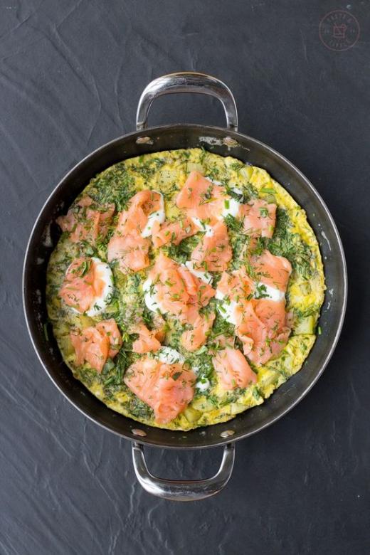 Frittata for dinner jigsaw puzzle online