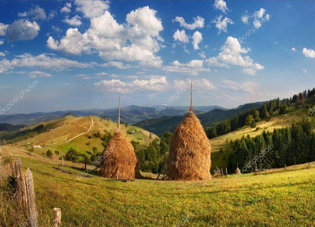 haymaking in the mountains jigsaw puzzle online