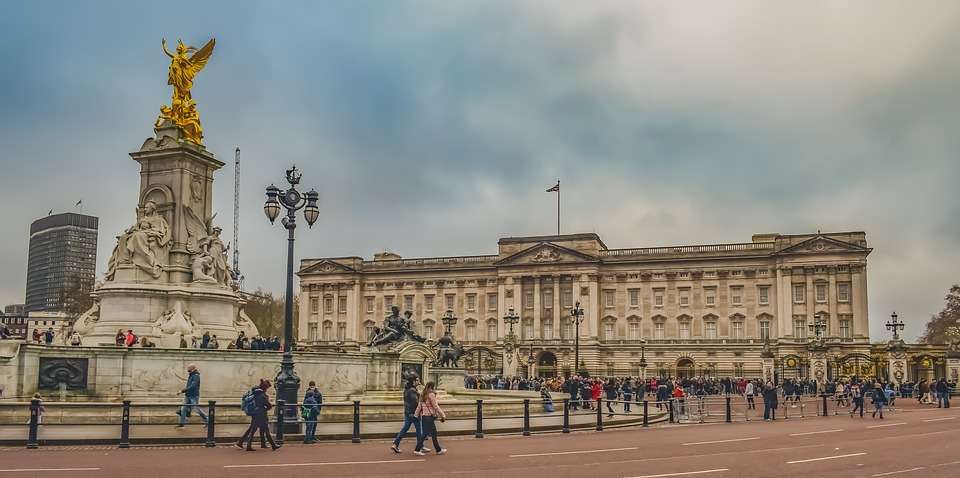 El Palacio de Buckingham . rompecabezas en línea