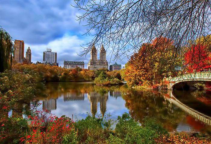Есента в Ню Йорк. онлайн пъзел