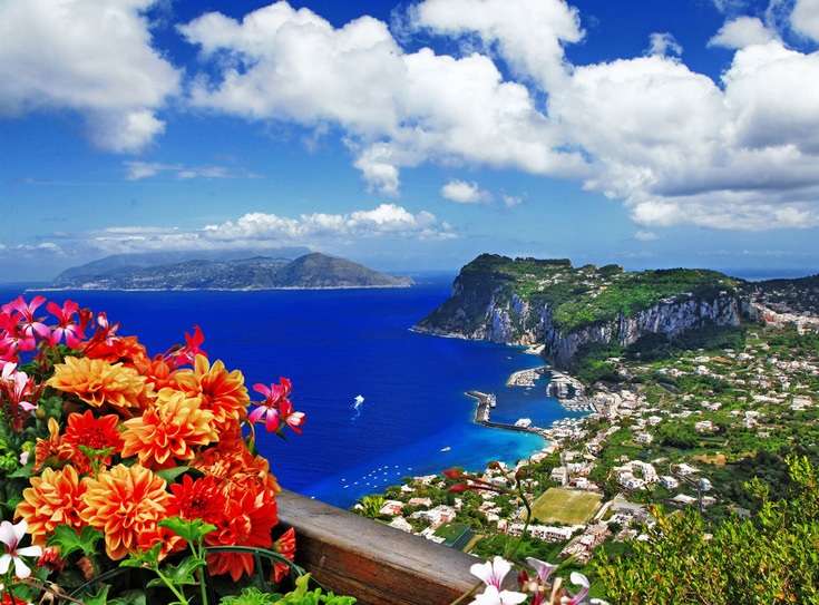 Eiland Capri. legpuzzel online